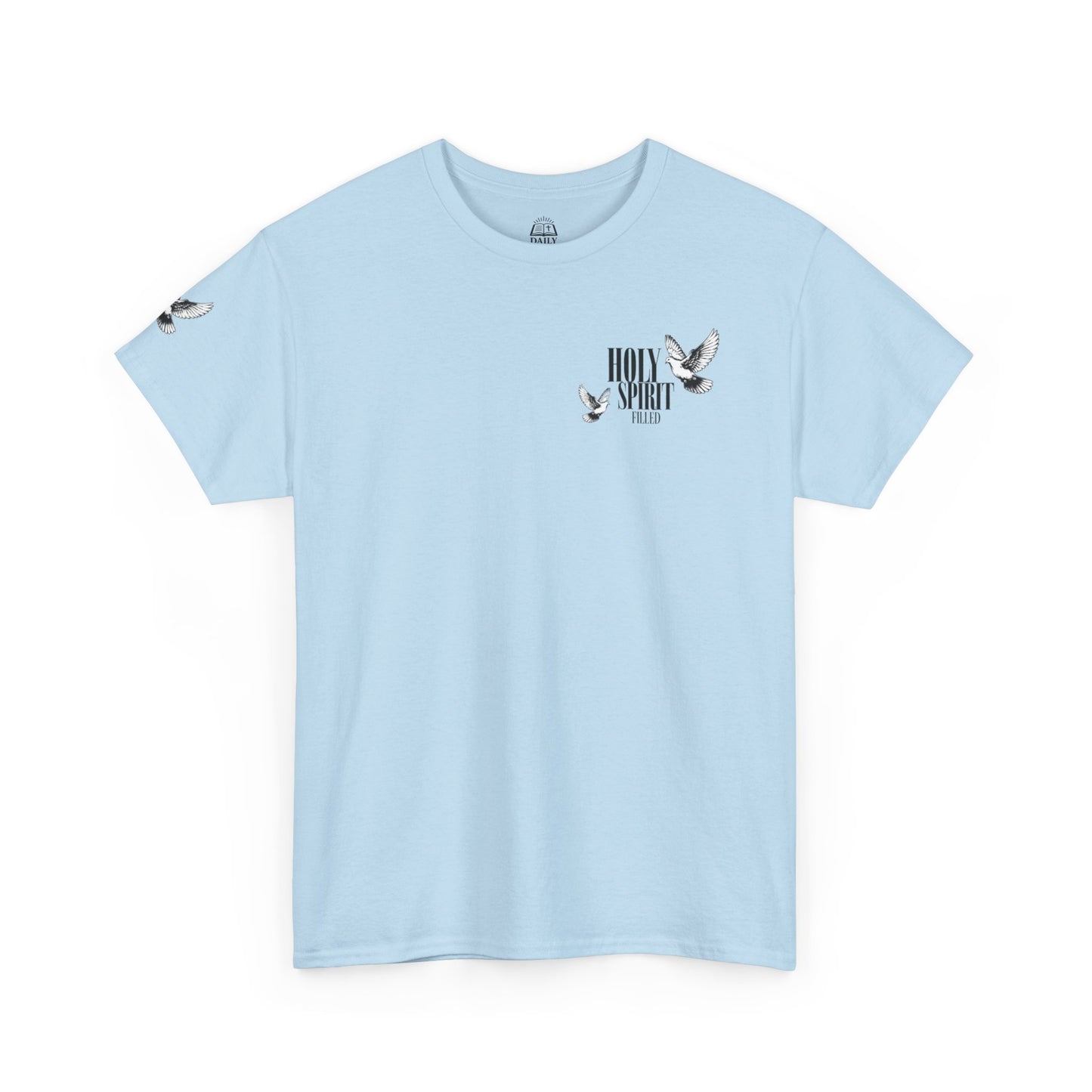 Holy Spirit Filled |  Romans 8:9 Dove Graphic Christian Faith