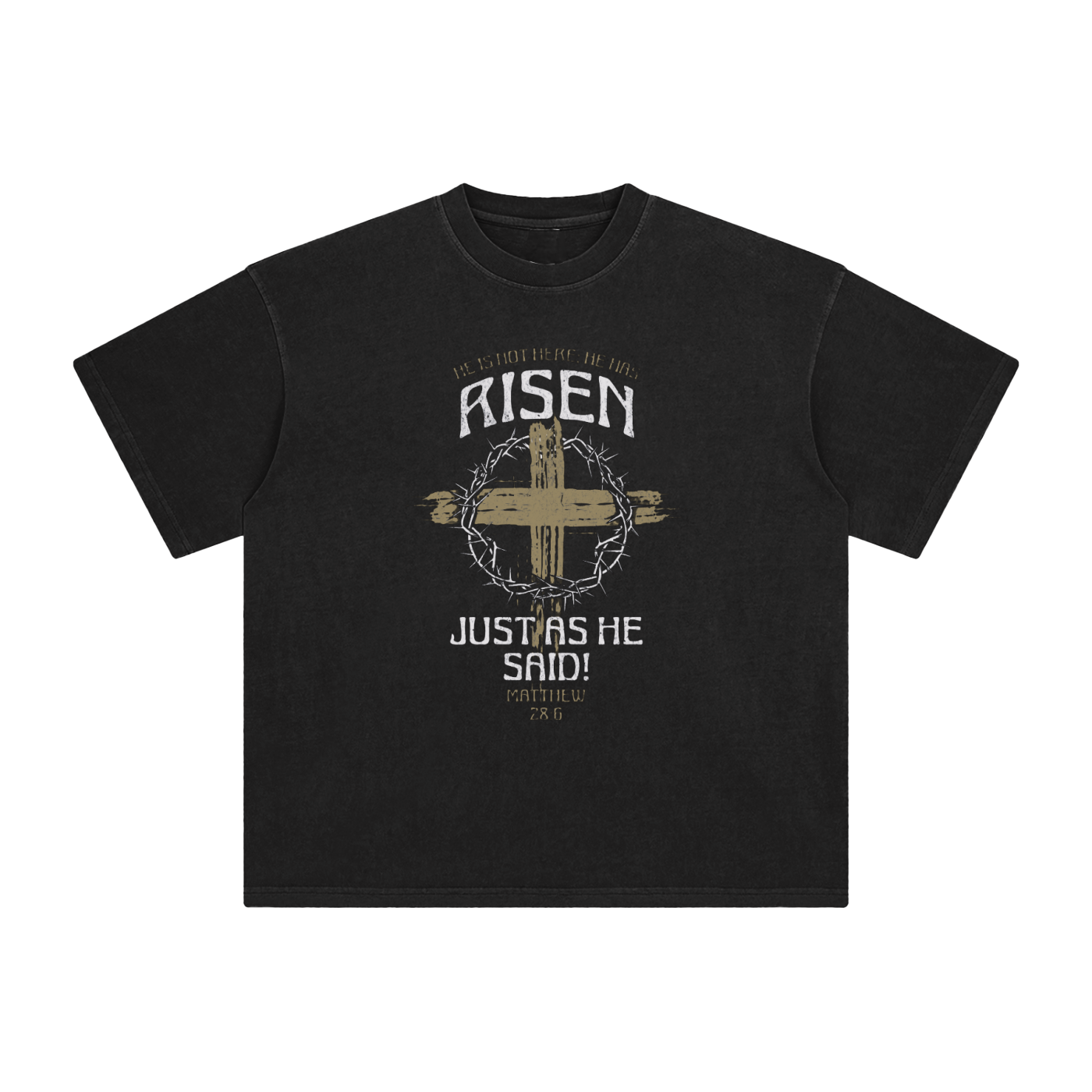 Risen | Matthew 28:6 Tee